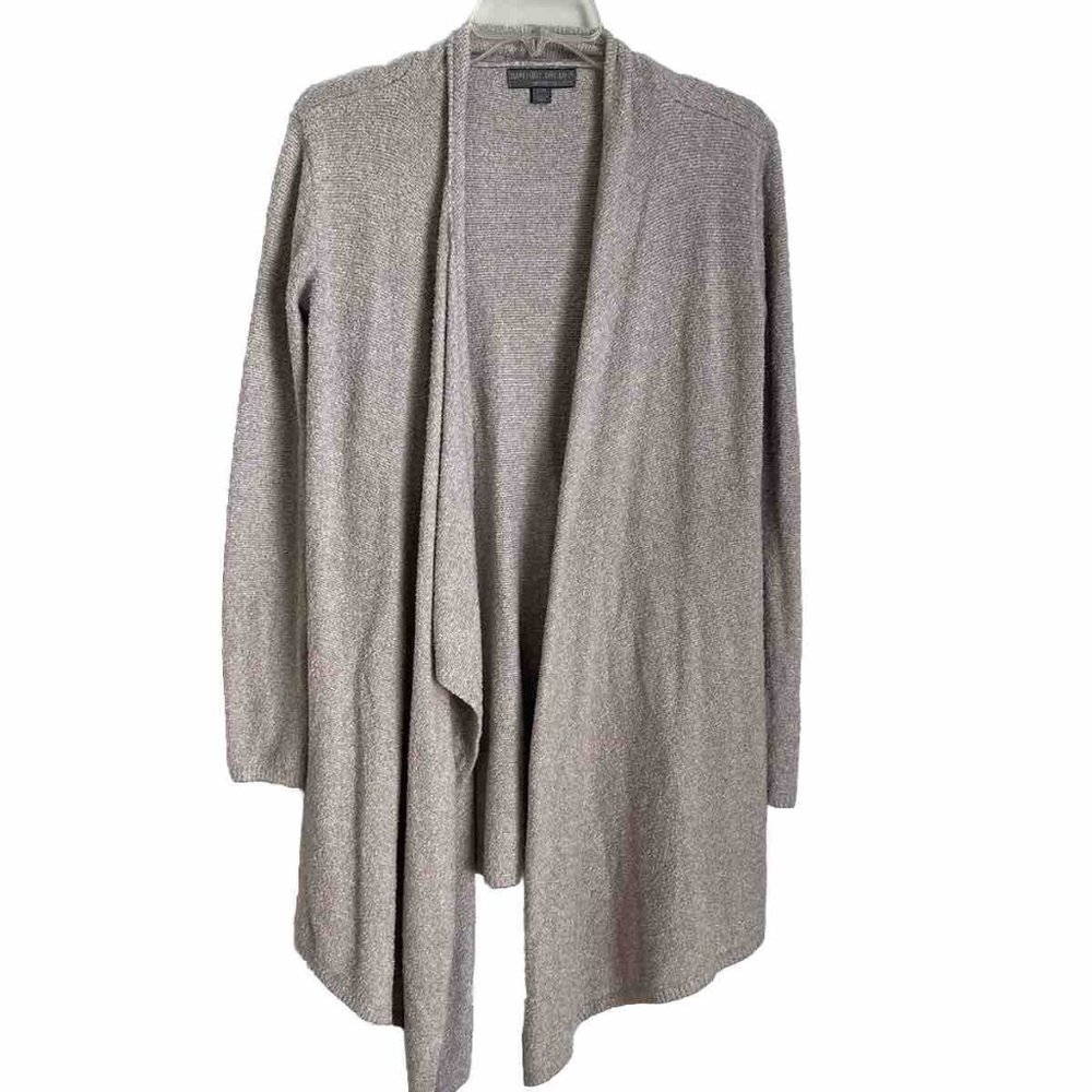 Barefoot Dreams Bamboo Chic Lite Beige Calypso Wrap Cardigan Sweater